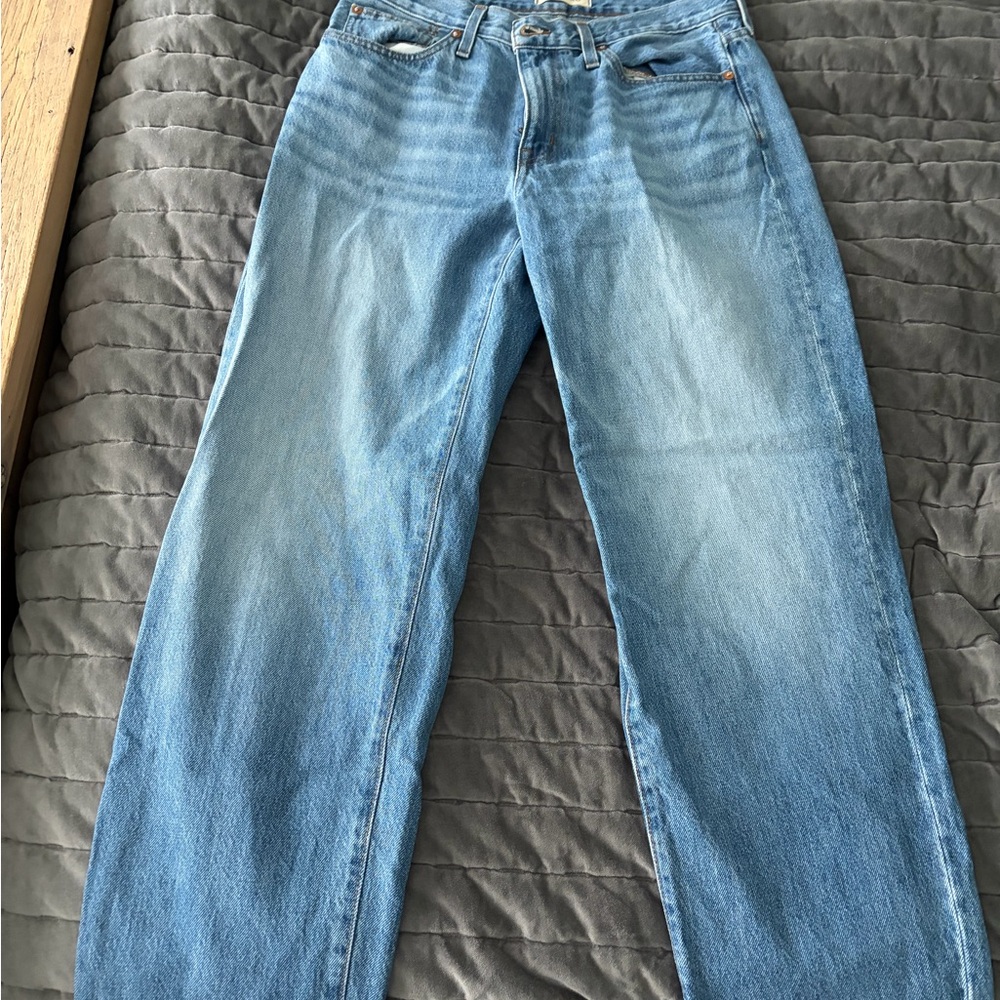 Madewell Light Blue Women’s Boyfriend Straight Jeans